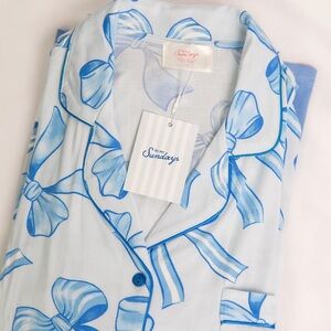 In My Sunday’s Blow Bow PJ set